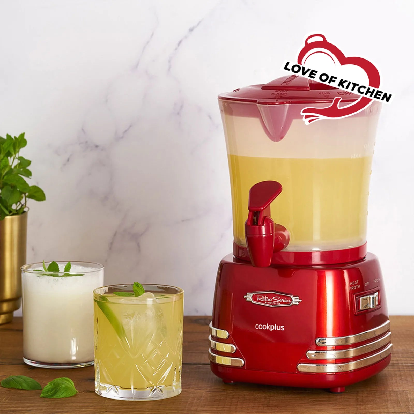 Cookplus Love of Kitchen Trinkstation, 1L, 600 W – Karaca