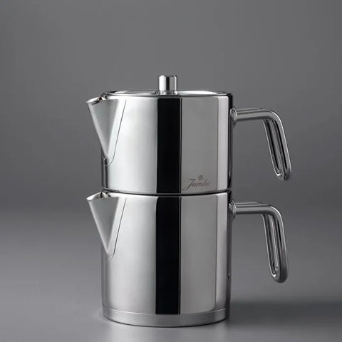 Jumbo Metalix Midi Vollmetall-Teekanne