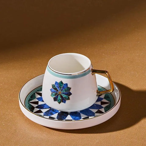 Karaca Roman 2 Kişilik Kahve Fincan Takımı, 90 ml