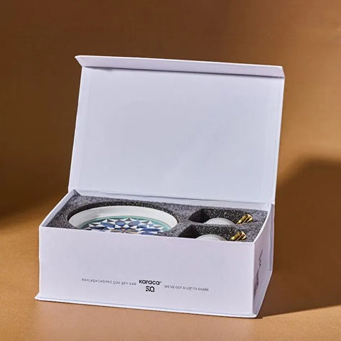 Karaca Roman 2 Kişilik Kahve Fincan Takımı, 90 ml