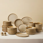 Karaca Earth Collection Earthy Reactive 52 Parça 12 Kişilik Yemek Takımı