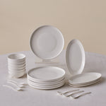 Karaca Forever Bone Fika 22-Piece Breakfast Set For 6 Persons Gold