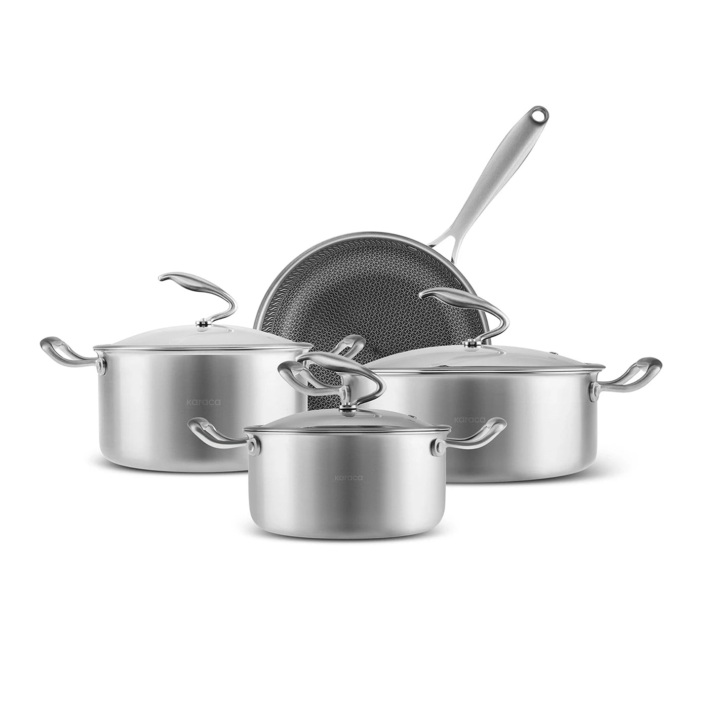 Premium 5-Ply PowerSteel Cookware Set – Karaca