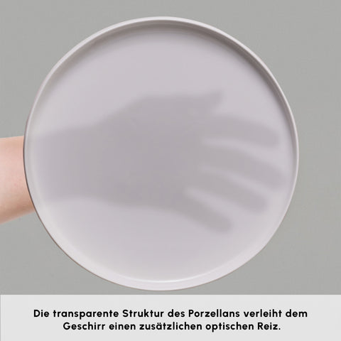 Karaca Stream Bone Meridian 34-Piece Breakfast Set for 6 People – White 