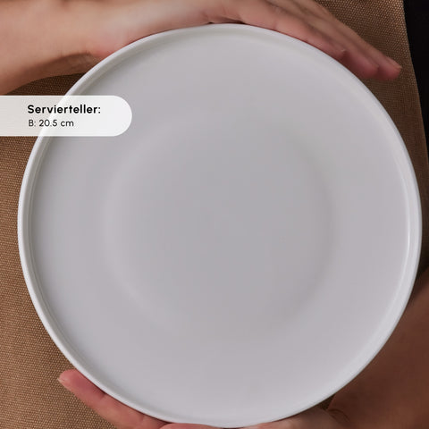 Karaca Forever Bone Fika 22-Piece Breakfast Set For 6 Persons Gold