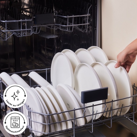 Karaca Earth Collection Matte Glaze 55-Piece 12-Person Dinner Set