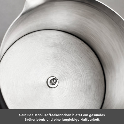 Karaca Hatır Perfetto Espresso und Türkischer Kaffee Maschine INOX