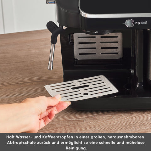 Karaca Hatır Perfetto Espresso und Türkischer Kaffee Maschine INOX