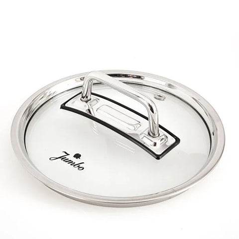 Jumbo Assos 6-teiliges Eierpfannenset aus Midi-Stahl mit Doppelgriff