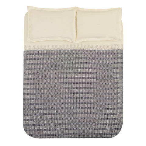 Karaca Home Destina Lacivert Çift Kişilik Çok Amaçlı Örtü