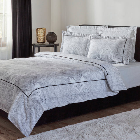 Karaca Artco Saten Nevresim Takımı, Çift Kişilik, Siyah