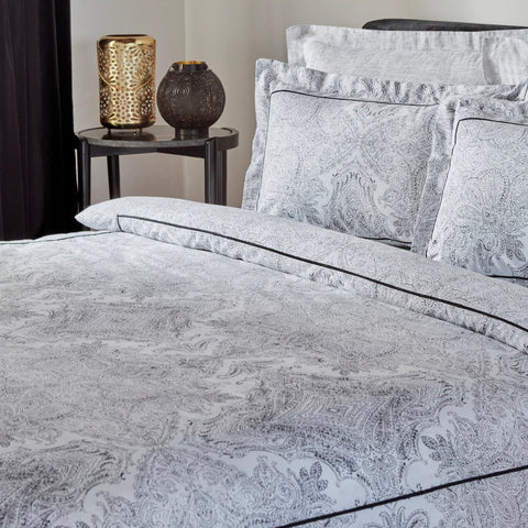 Karaca Artco Bettwäsche-Set aus 100 % Baumwollsatin für Einzelbett