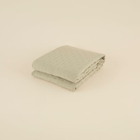 Breezy Bedspread Sage Green 230x240 Cm  