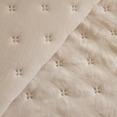 Breezy Bedspread Beige 160x240 cm