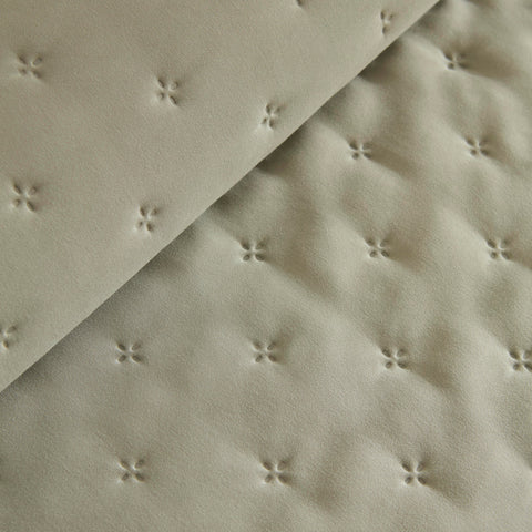 Fiona Bettüberwurf Set Salbeigrün 230x240cm + 2(50x70) cm