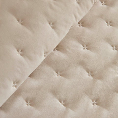 Fiona Bedspread Set Beige 230x240 Cm + 2 (50x70 Cm)