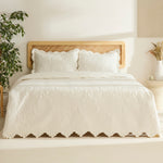 Camille Ecru Bedspread Set 230x240 cm + 2 Pillowcases (50x70 cm)