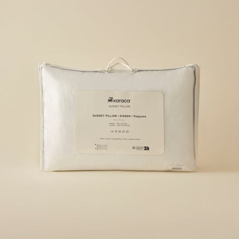 Karaca Dion Gusset Pillow, 50x70 cm, White