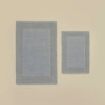 Karaca Odetta Bath Mat Set, 60 × 90 cm + 40 × 60 cm, Grey