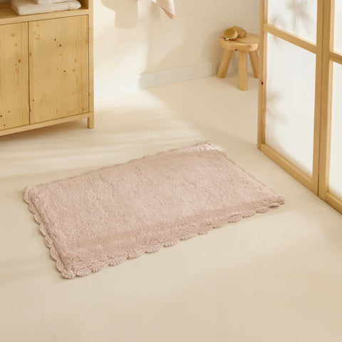 Karaca Natali Bath Mat, 50 × 80 cm, Powder Pink