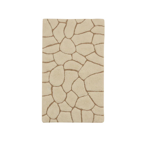 Karaca Stone Bath Mat, 60 × 100 cm, Offwhite