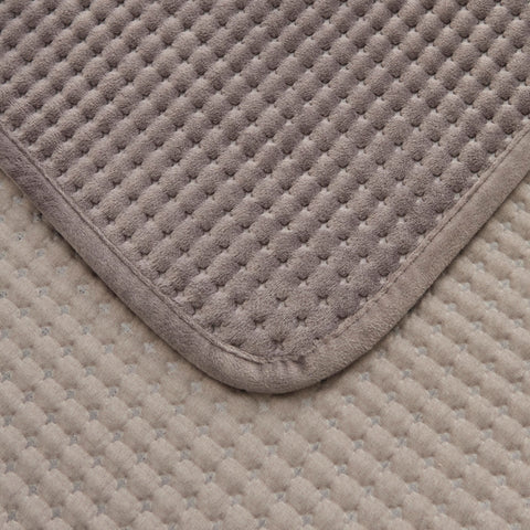 Karaca Chloe Bedspread, Single, Anthracite