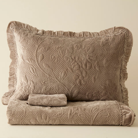 Karaca Audrey Bedspread, Single, Grey