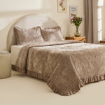 Karaca Audrey Bedspread, Single, Grey