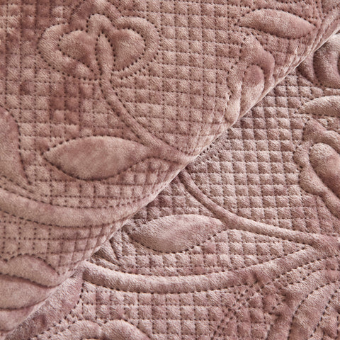 Karaca Audrey Bedspread, Double, Rose