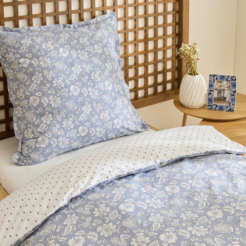 Karaca Celerina Bettwäsche-Set, Einzelbett, Blau