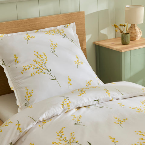 Karaca Loretta Ranforce Nevresim Takımı, Tek Kişilik, Sarı