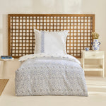 Karaca Marino Renforcé Duvet Cover Set, Single, Blue