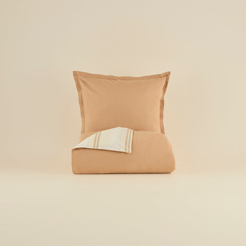 Karaca Vera Percale Duvet Cover Set, Black