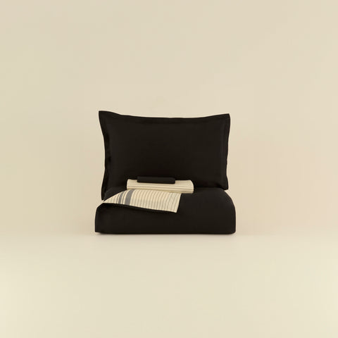Karaca Marta Percale Duvet Cover Set, Single, Blue