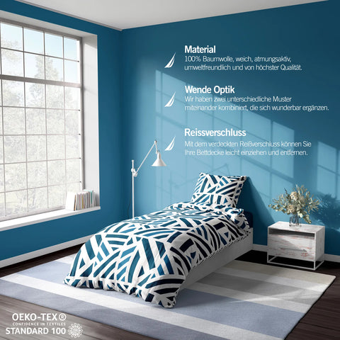 Nautica Home Orıon Bettwäsche Set 100% Baumwolle 135X200 + 80X80