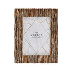 Karaca Eva Wood Gold Çerçeve
