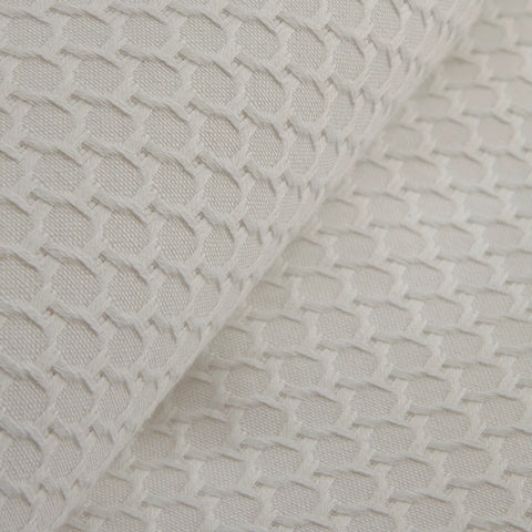 Karaca Home Doğasever Lorena Bambu Çift Kişilik Jakar Pike 200x230 cm Beyaz
 