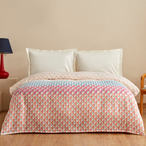 Karaca Home Dace 100% Cotton Double Single Pillowcase Multicolor PP 