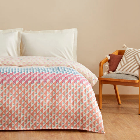 Karaca Home Dace 100% Cotton Double Single Pillowcase Multicolor PP 