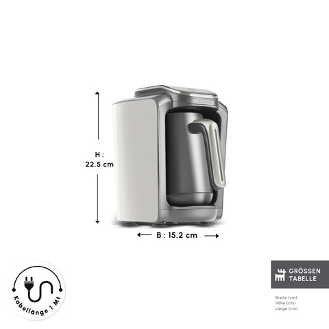 Karaca Hatır Neo Türkische Kaffeemaschine – Starlight