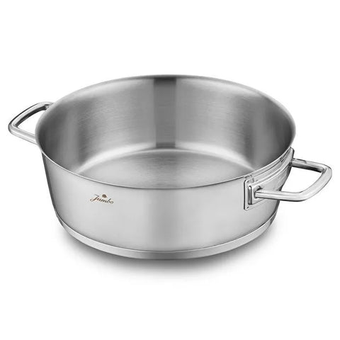 Jumbo Felix 8-Piece Stainless Steel Cookware Set with Induction Base