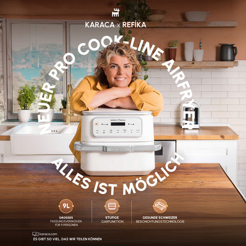 Karaca Air Pro Cook x Refika Airfryer 9 L