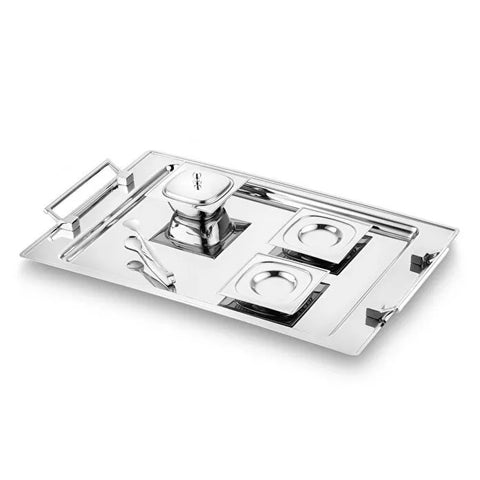 Jumbo Pluto 16-teiliges Teeset aus Edelstahl für 6 Personen