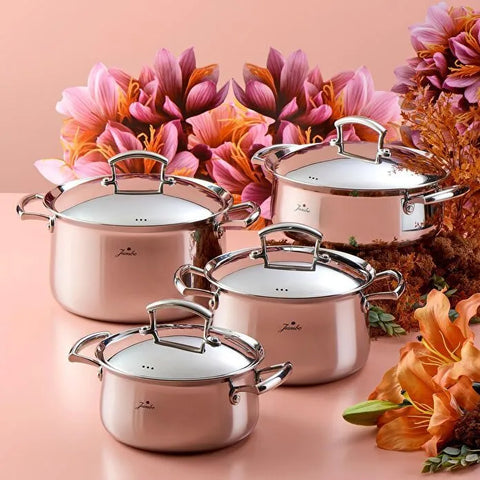 Jumbo Flame 4-Piece Cookware Set