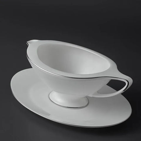 Jumbo Moon Platinum 64-Piece Dinner Set for 12 People