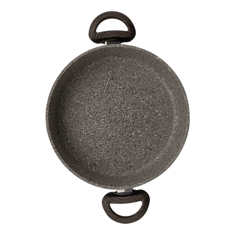 Karaca Dark Silver Bio Granit Flachtopf 26 cm