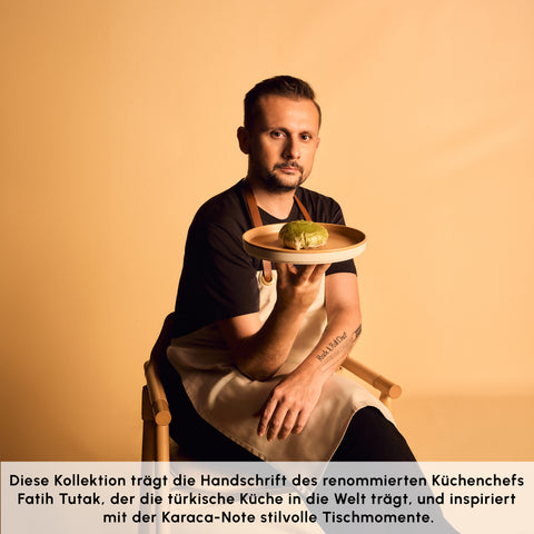 Karaca x Fatih Tutak Earth Collection 57-Piece Dinner Set for 12 People