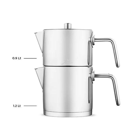 Jumbo Metalix Midi Tam Metal Çaydanlık