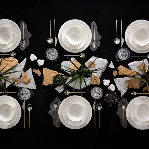 Jumbo Golda 61-teiliges Tafelservice für 12 Personen