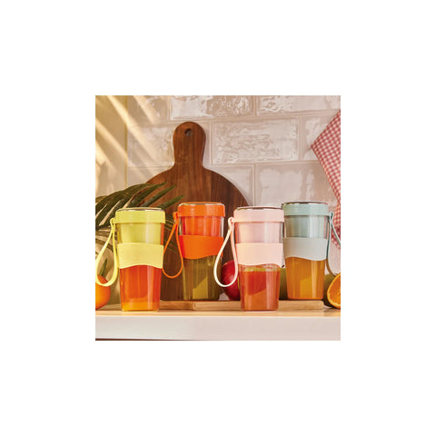 Cookplus Cookplus Pink Taşınabilir Şarjlı Smoothie Blender, 400ml, 60W – Karaca
